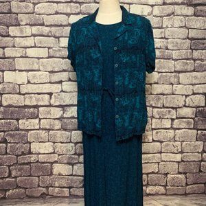 Norton MsNauchton Matching Dress & Jacket Size M